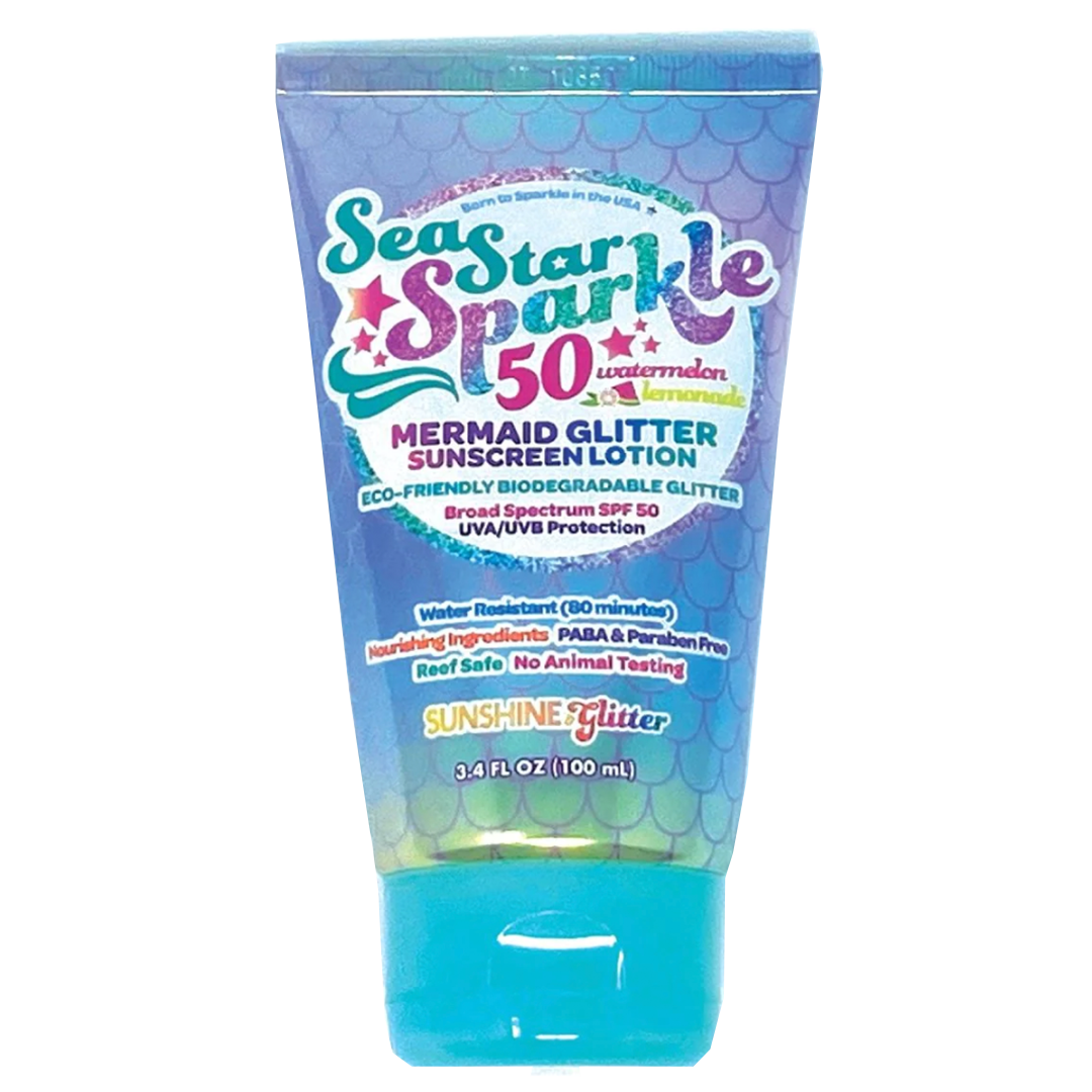 Image of Glitter Sunscreen - Mermaid Watermelon Lemonade