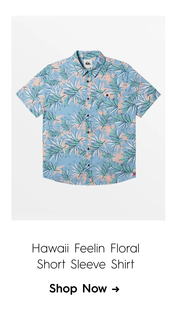 Hawaii Feelin Floral Short Sleeve Shirt