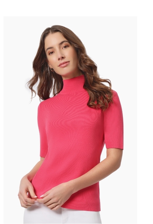 Mock Neck Tunic