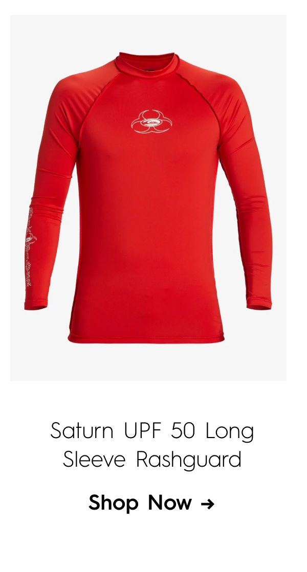 Saturn UPF 50 Long Sleeve Rashguard