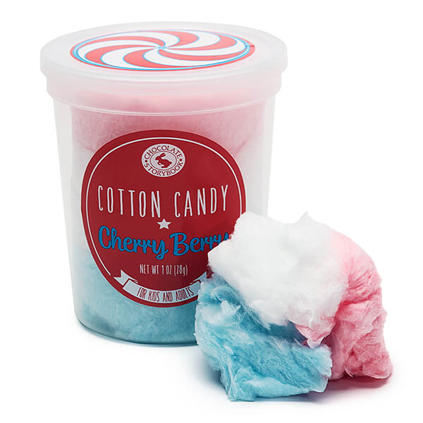 129485 - Chocolate Storybook Cotton Candy - Cherry Berry: 1-Ounce Tub