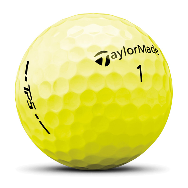 All-New TP5 Yellow Golf Ball