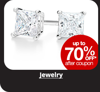 up to 70% off* after coupon Jewelry