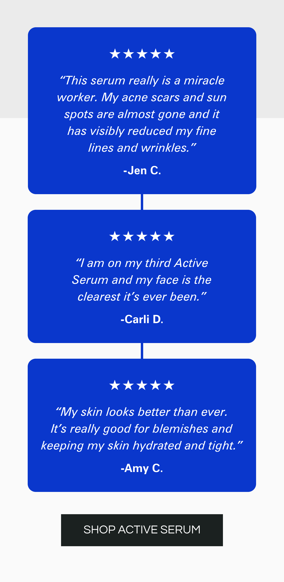 Nothing but 5-star reviews!