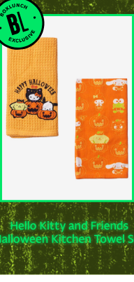 Hello Kitty and Friends Halloween Kitchen Towel Set