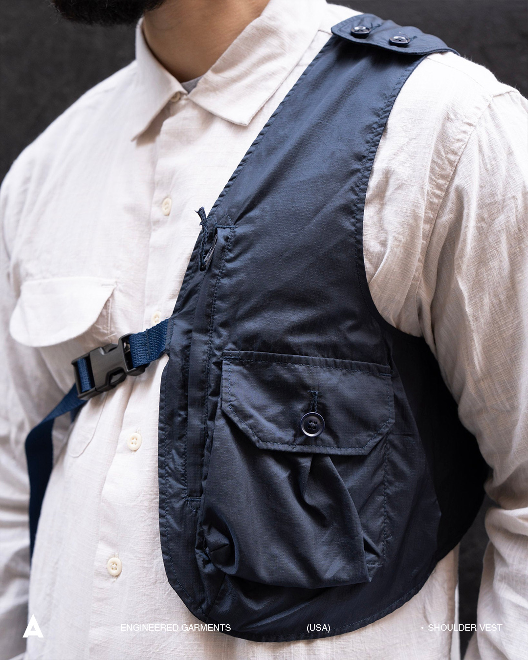 ENGINEERED GARMENTS SHOULDER VEST