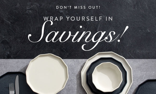 Wrap Yourself in Savings!