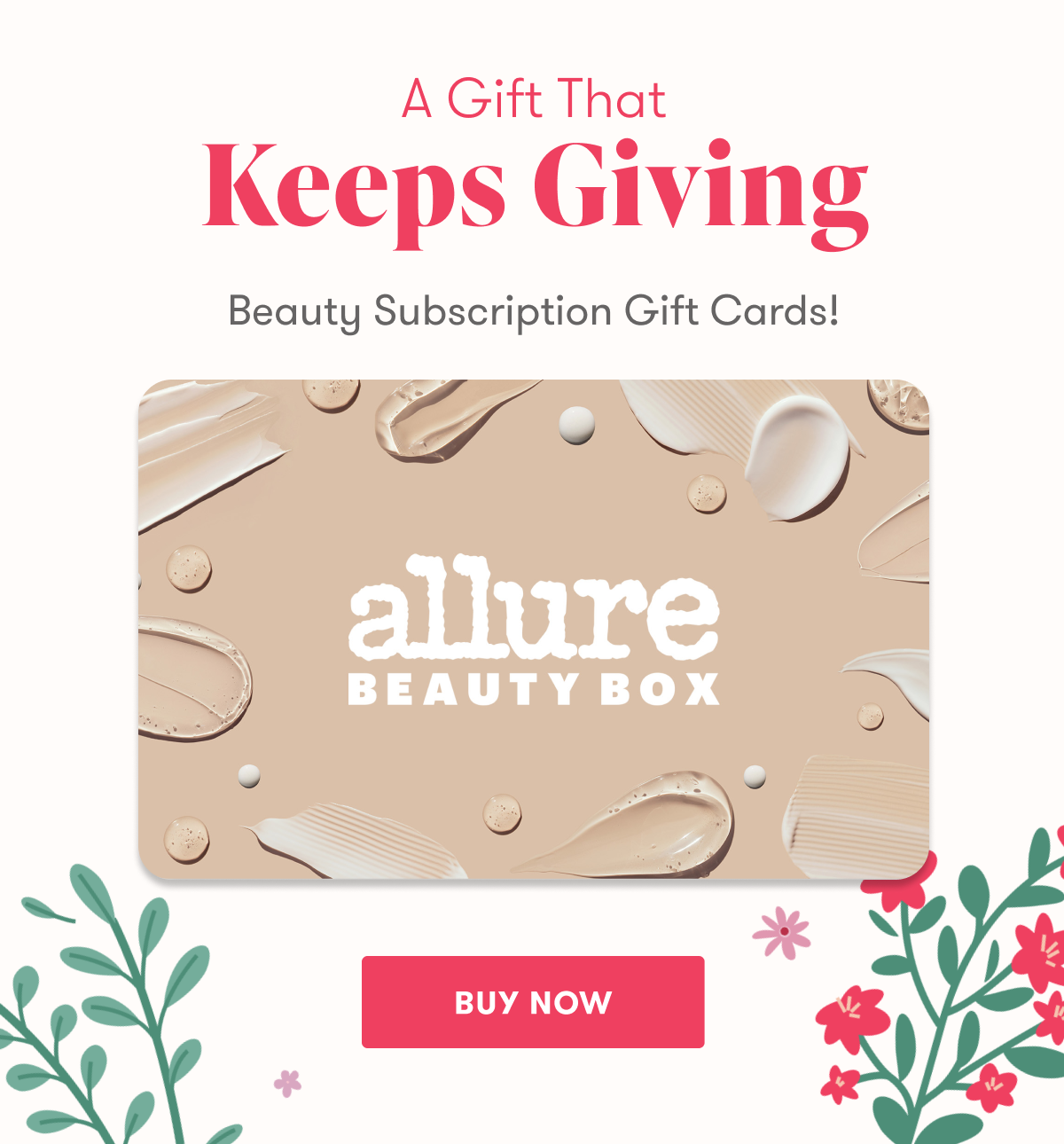 A Gift That Keeps Giving. Beauty Subscription Gift Cards! Buy now.