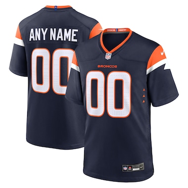  Nike  Navy  Alternate Custom Game Jersey