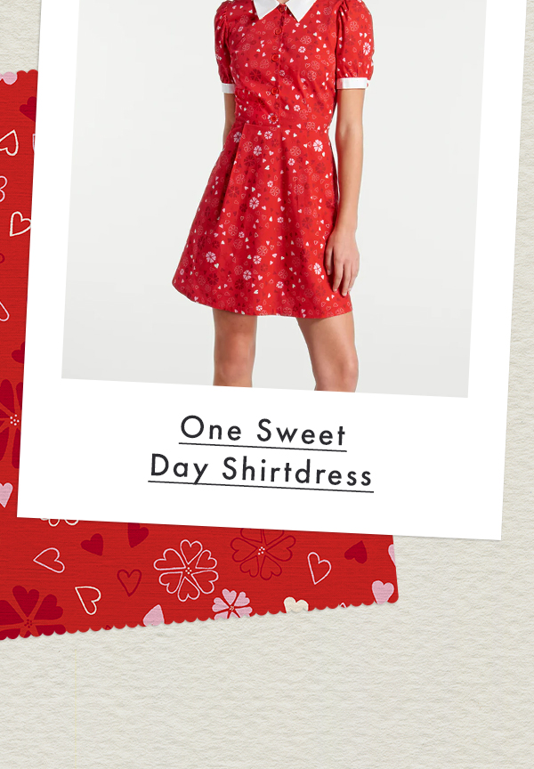 One Sweet Day Shirtdress