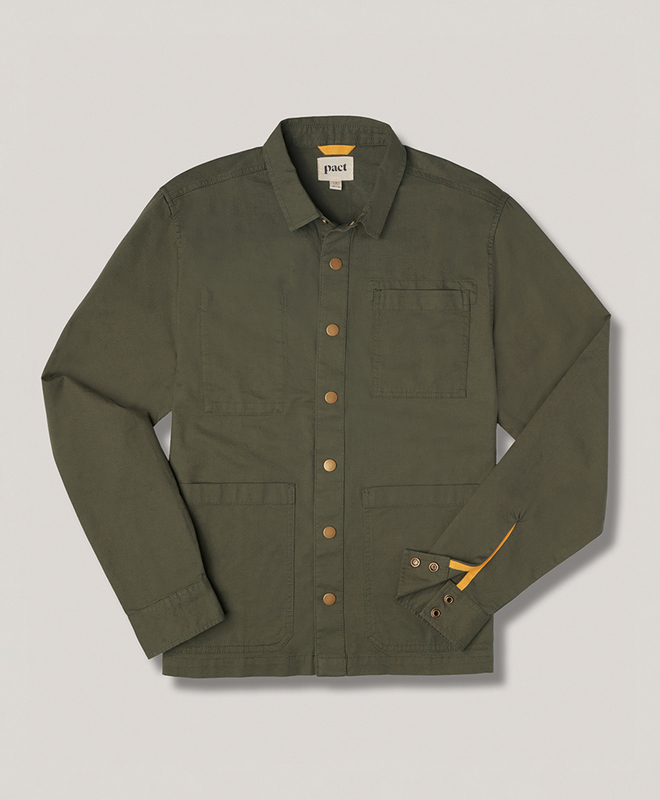 Woven Twill Field Jacket