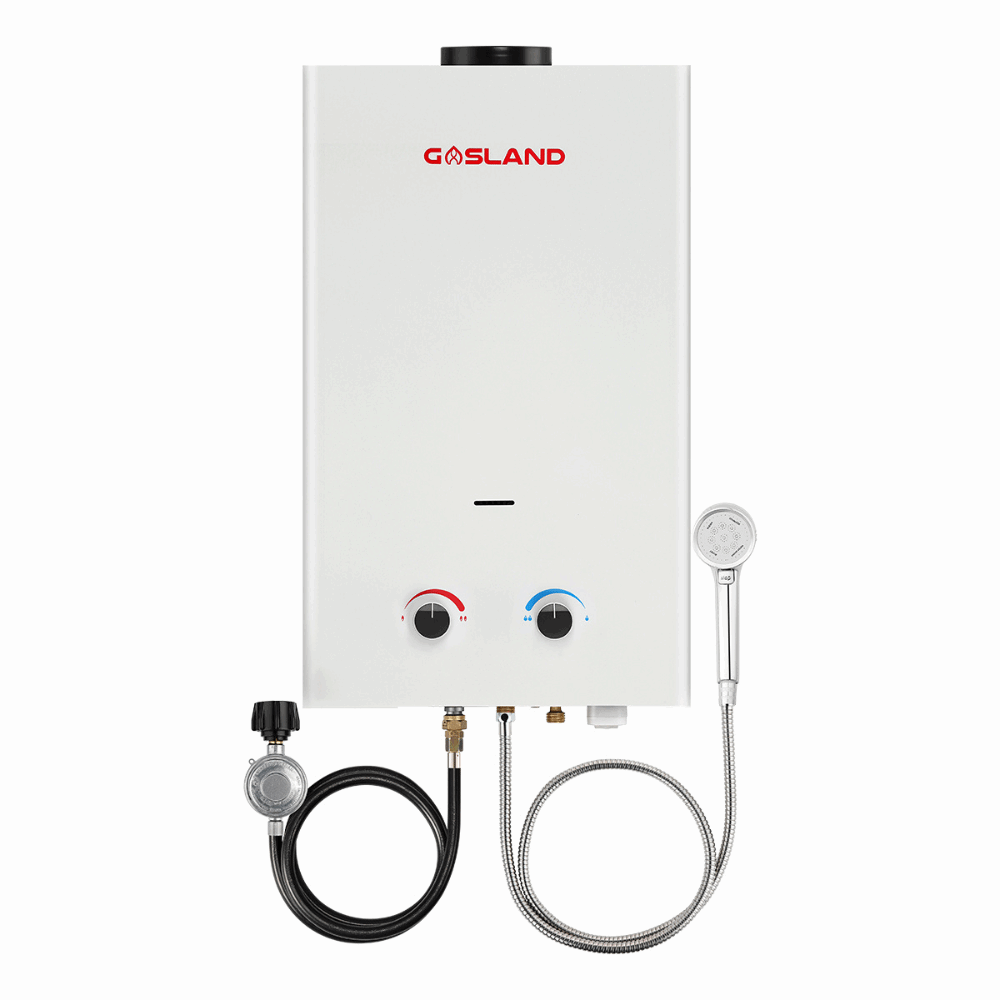 GASLAND 3.18GPM 12L 82,000BTU Outdoor Portable Propane Instant Hot Water Heater