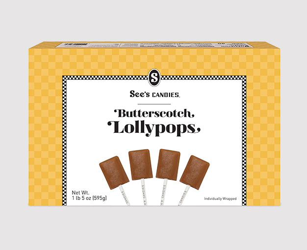 Butterscotch Lollypops