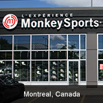 MonkeySports Store in Montreal, Canada