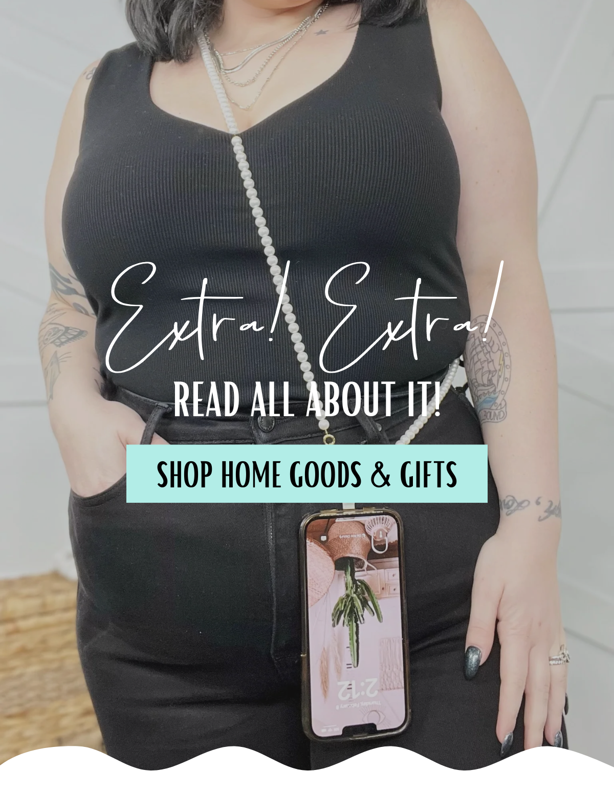 Extra! Extra! Read all about it! Shop home goods & gifts