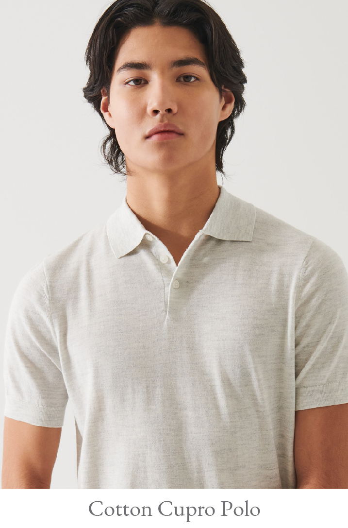 COTTON CUPRO POLO