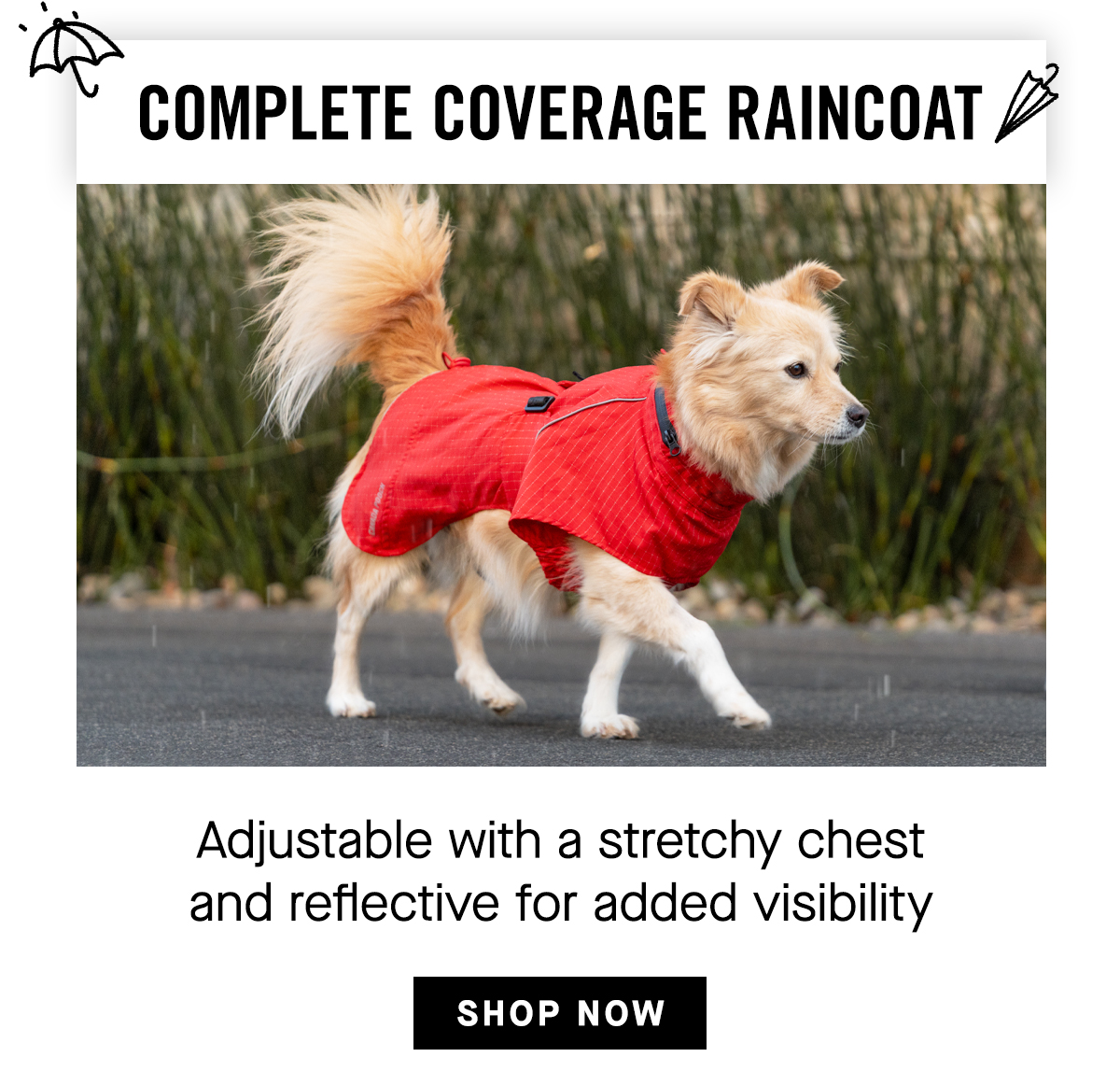 Complete Coverage Raincoat