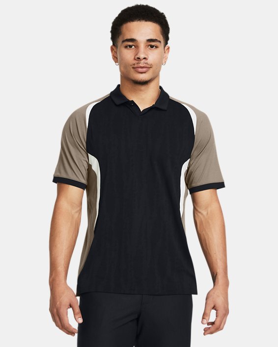 Men's Curry Jacquard Polo