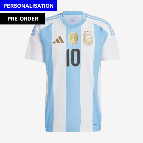 adidas Argentina Messi Home Shirt 2024 Adults