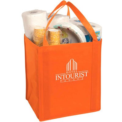 Image of 15 x 13 Large Non-Woven Shopper Totes