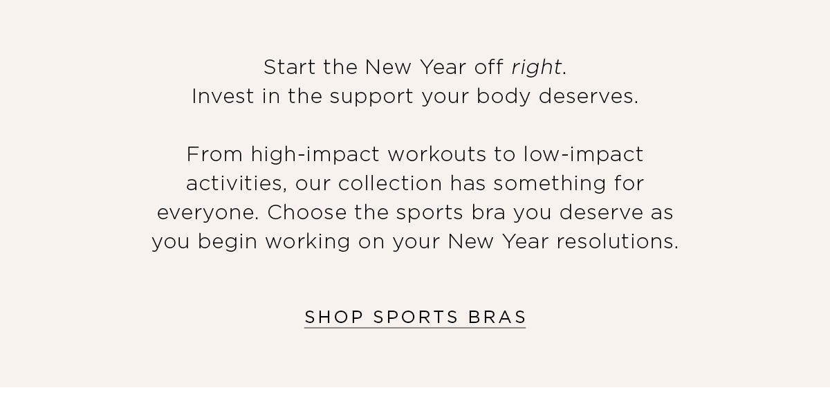 Sports Bra Category