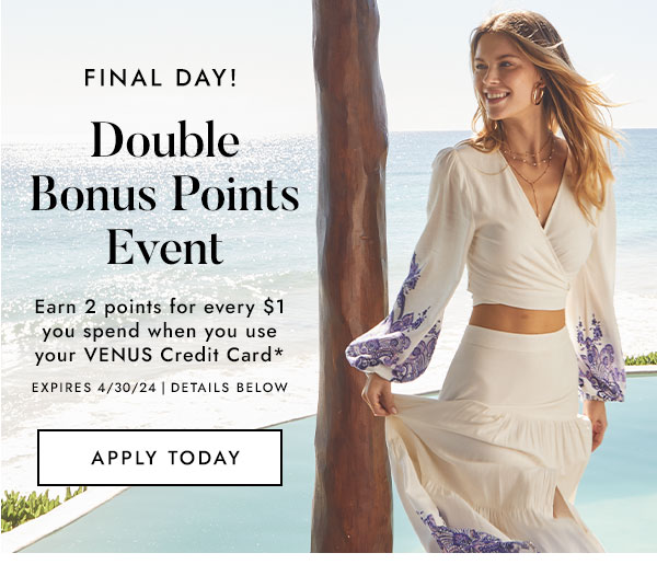 Double Bonus Points Event