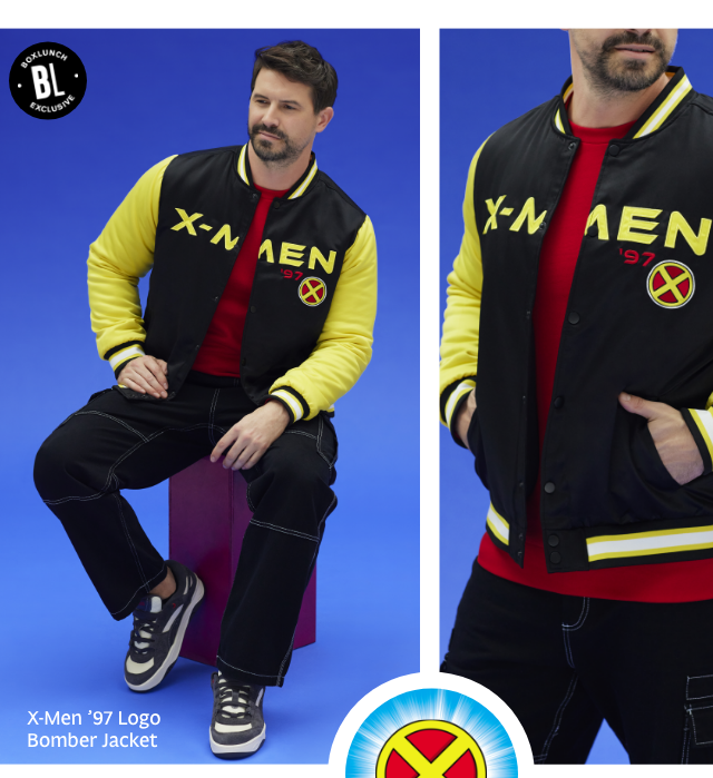 X-Men 97 Logo Bomber Jacket