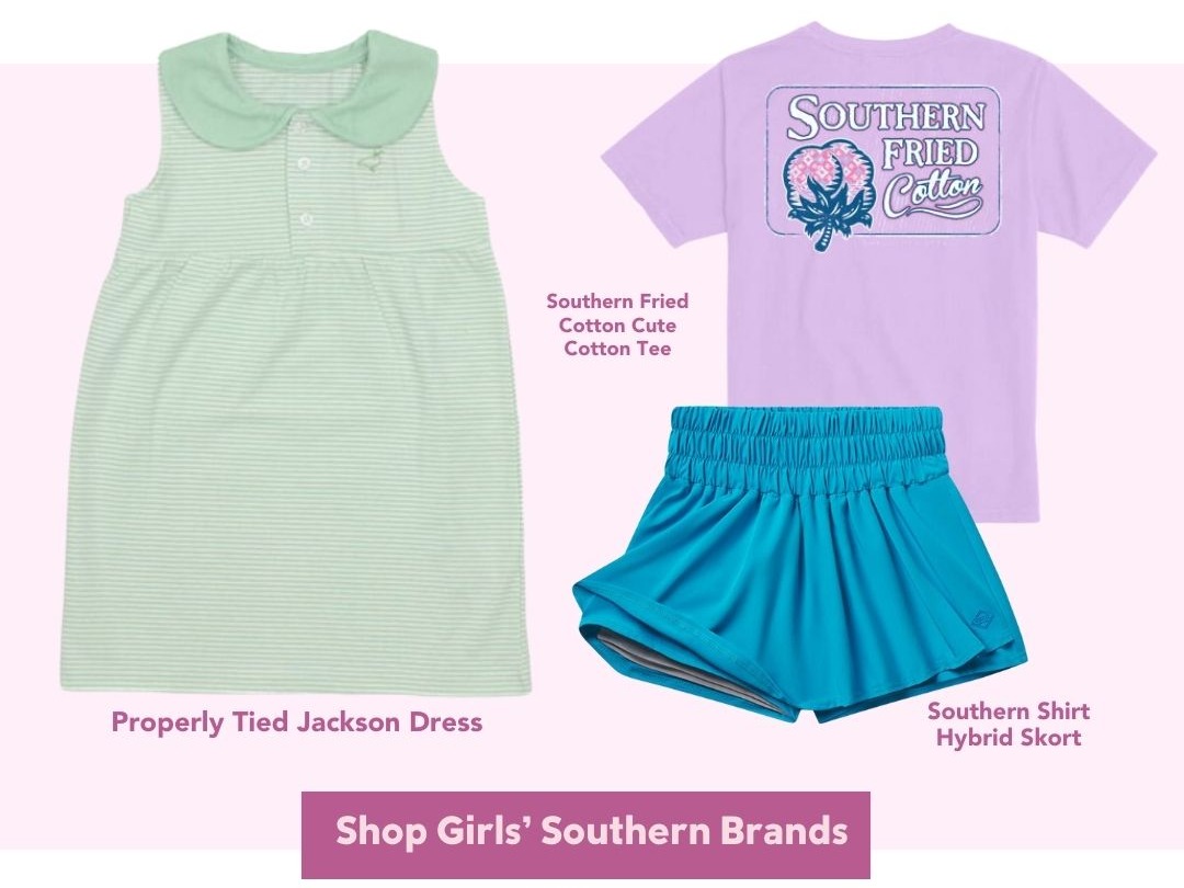 Shop Girls' Southern Brands