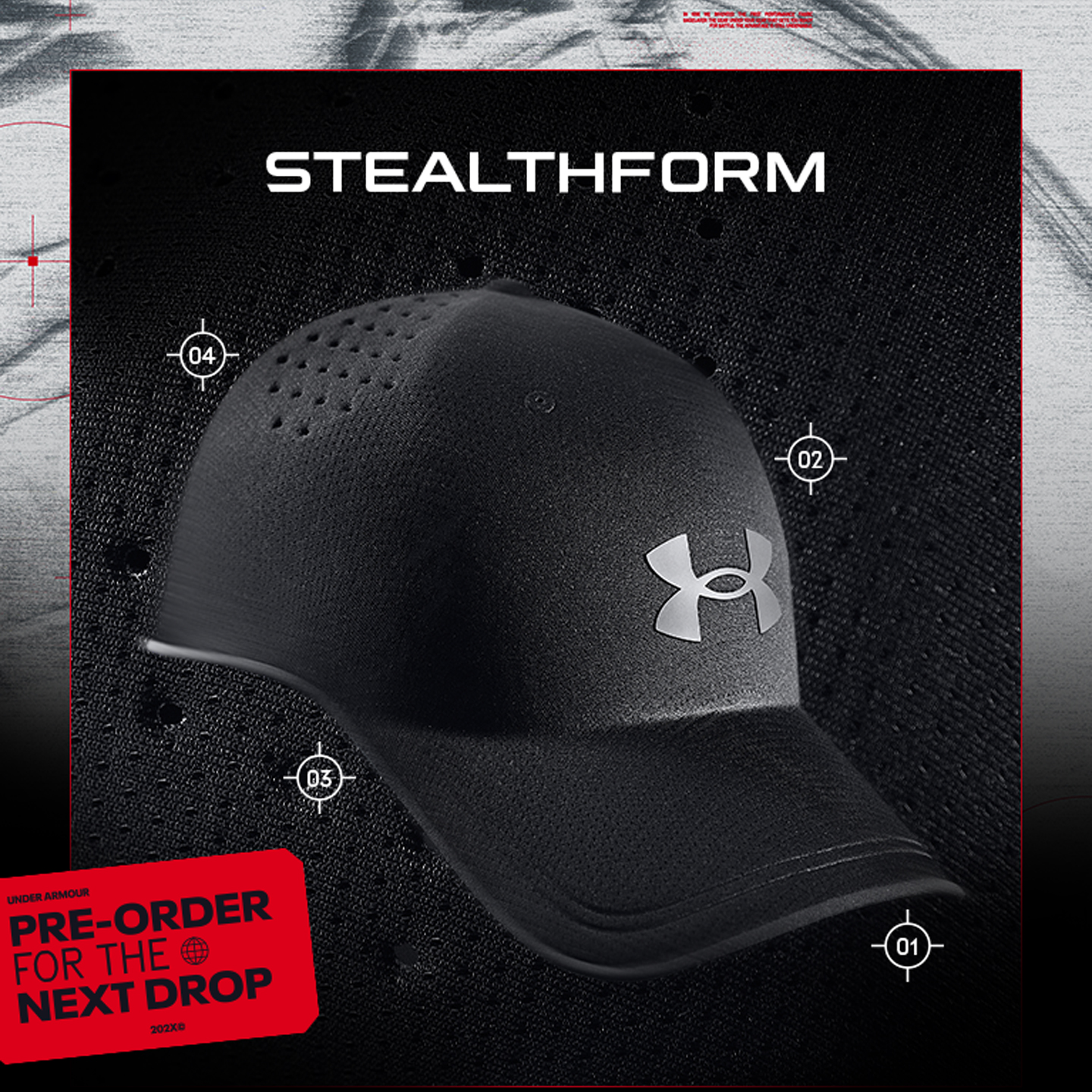 UA STEALTHFORM UNCRUSHABLE HAT