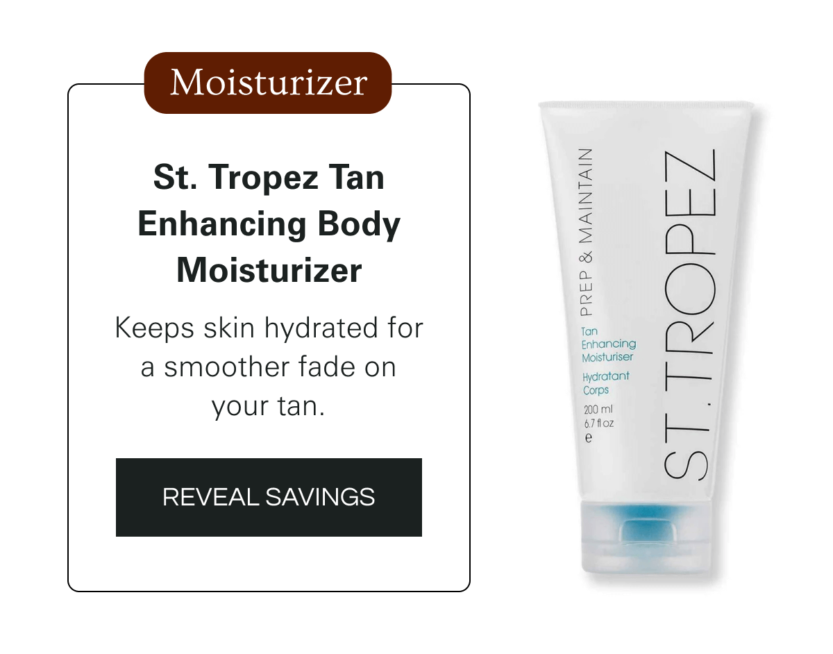 St. Tropez Tan Enhancing Body Moisturizer