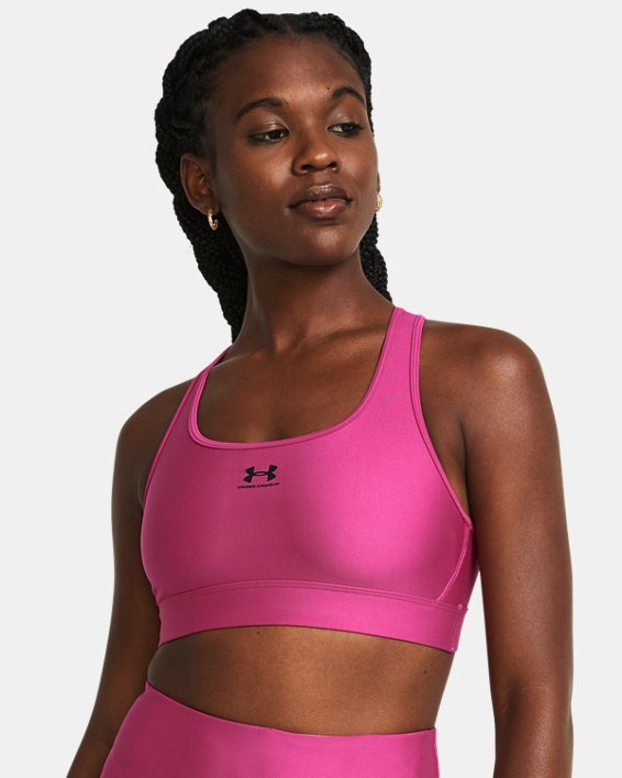 Women's HeatGear® Mid Padless Sports Bra