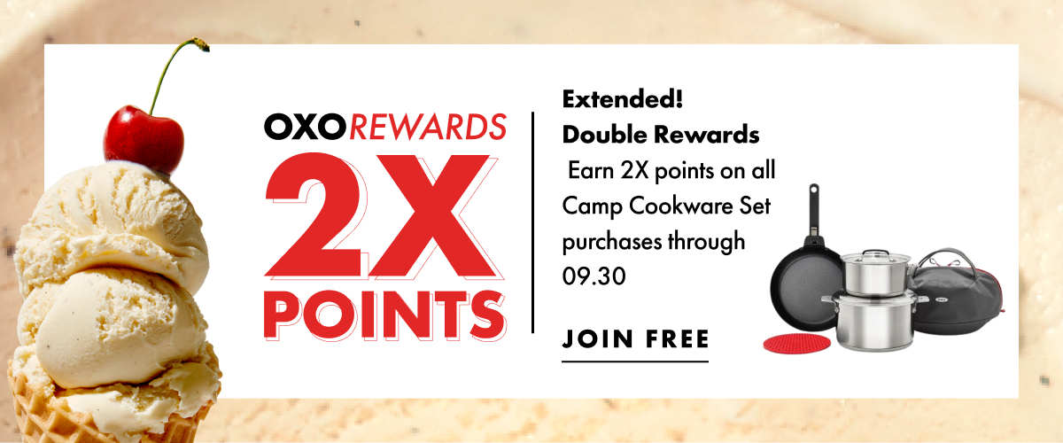 Double rewards. Camp cookware set. Learn more. 