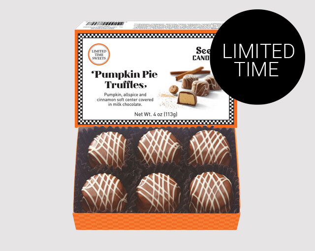 Pumpkin Pie Truffles | Limited Time