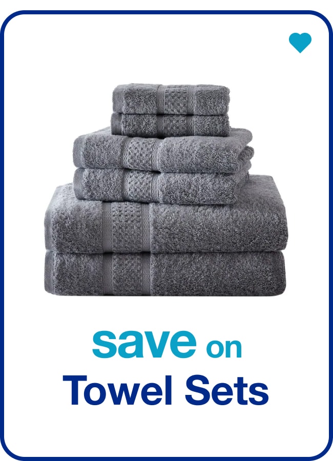 Save on Towel Sets â€” Shop Now!