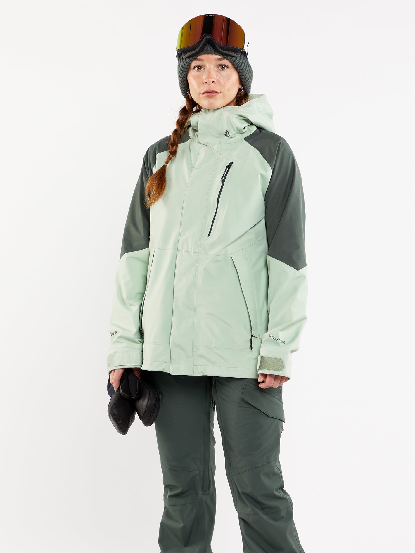 Image of Womens V.Co Aris Gore-Tex Jacket - Sage Frost