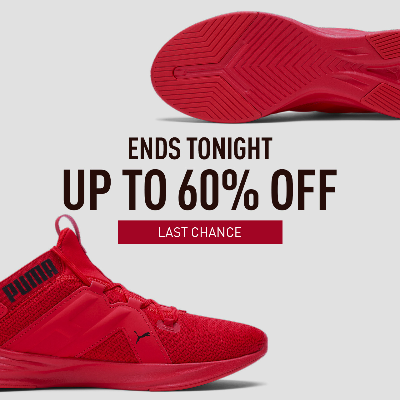 ENDS TONIGHT | UP TO 60% OFF | LAST CHANCE