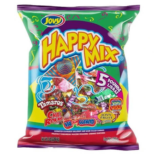 129932 - Jovy Happy Pinata Candy Mix: 5LB Bag