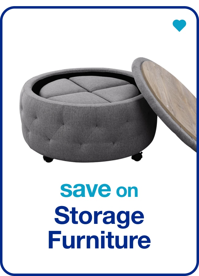 Save on Storage Furniture â€” Shop Now!