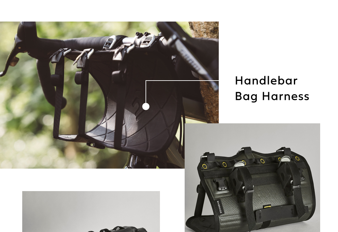 Riverside Bikepacking Handlebar Bag Harness