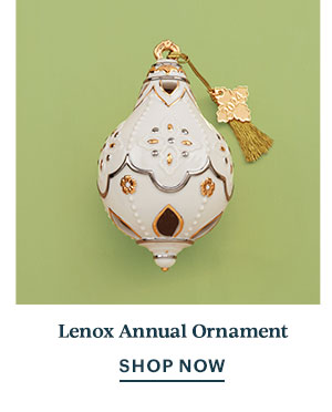 Lenox Annual Ornament  SHOP NOW