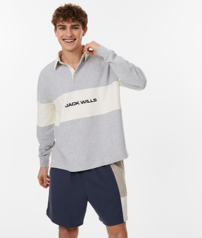 Jack Wills Rugby Sweatshirt Mens