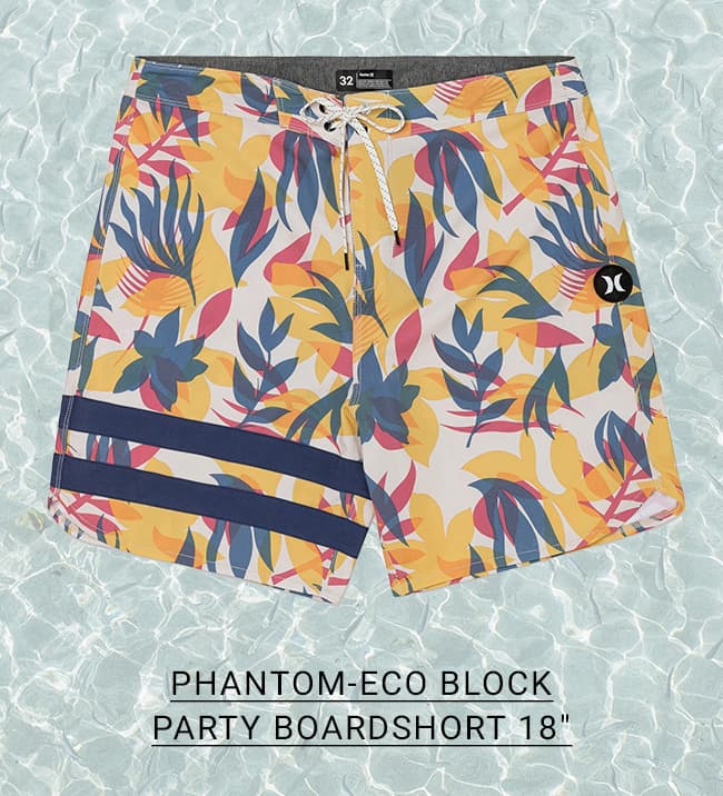 Phantom-Eco Block Party Boardshort 18''