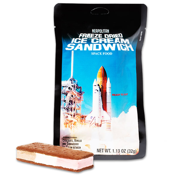 150049 - Luvy Duvy Neapolitan Freeze Dried Ice Cream Sandwich