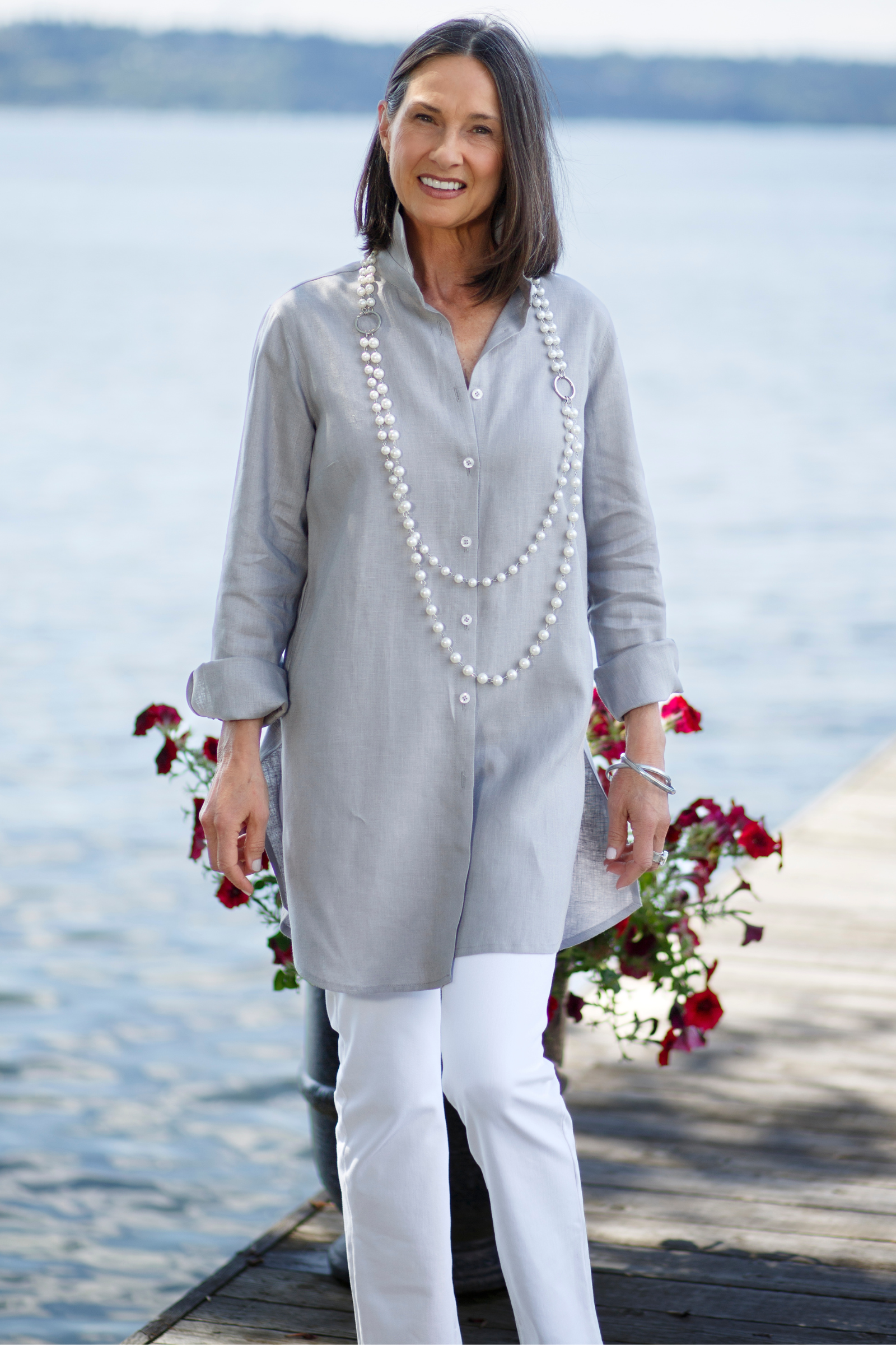 Image of Christina Button Up Tunic