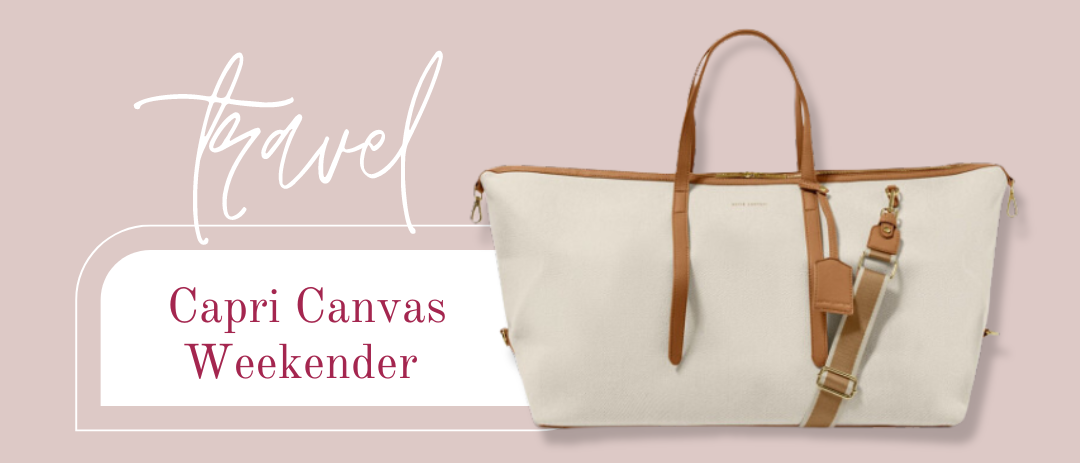 Shop the Capri Canvas Weekender