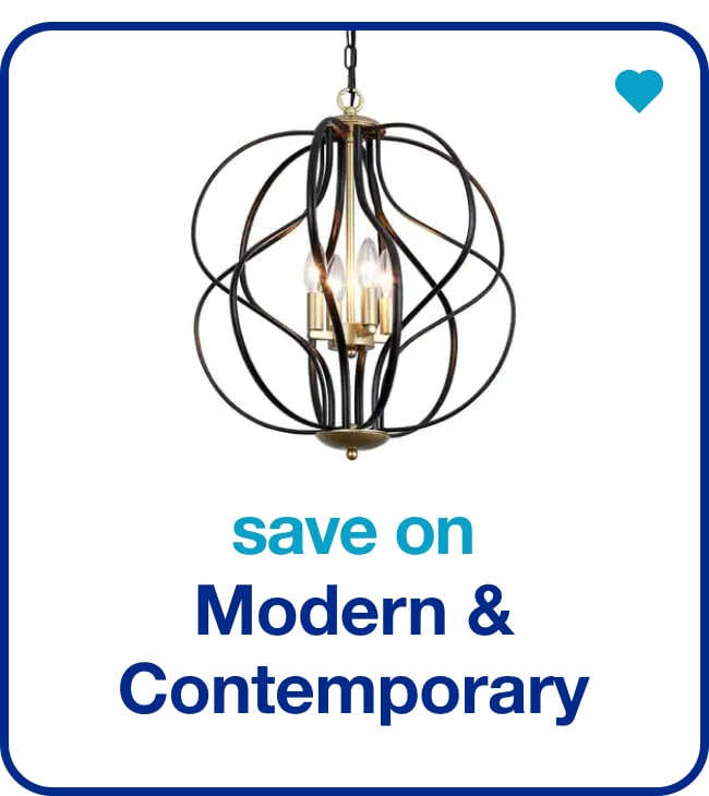 Save on Modern & Contemporary Chandeliers