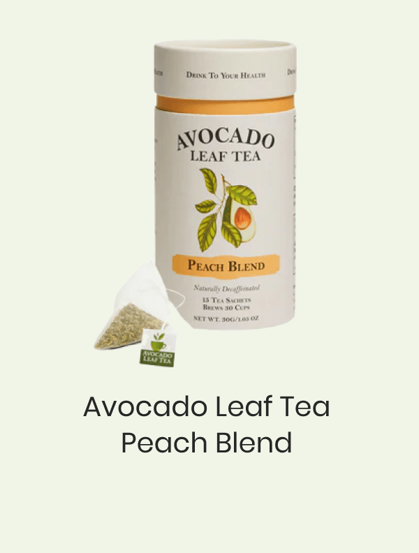 Avocado Leaf Tea Peach Blend