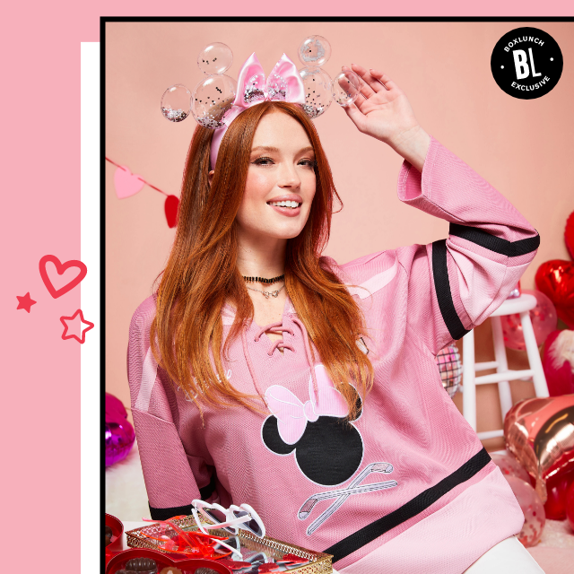 Minnie Mouse Pink Hockey Jersey