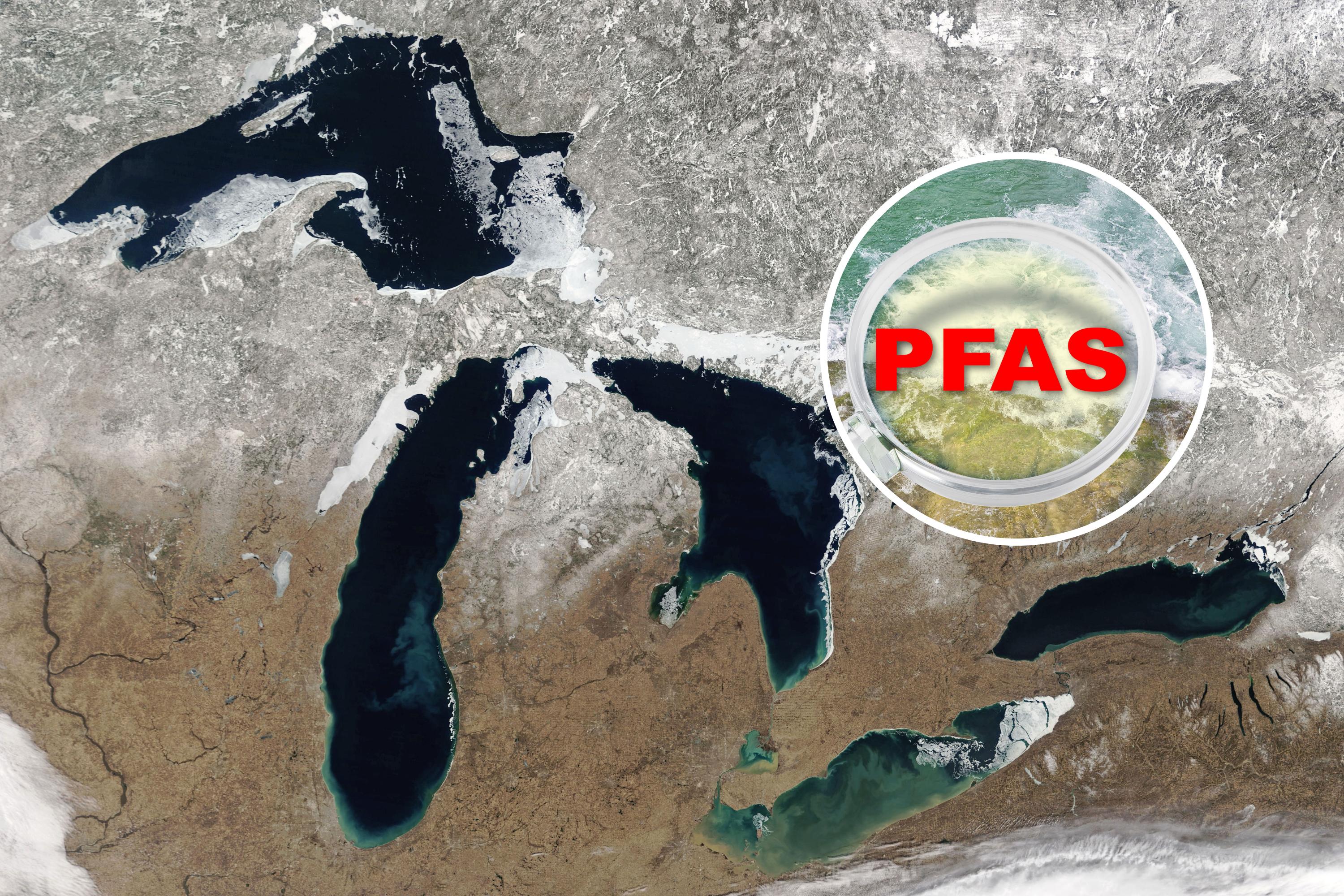 Great lakes and PFAS