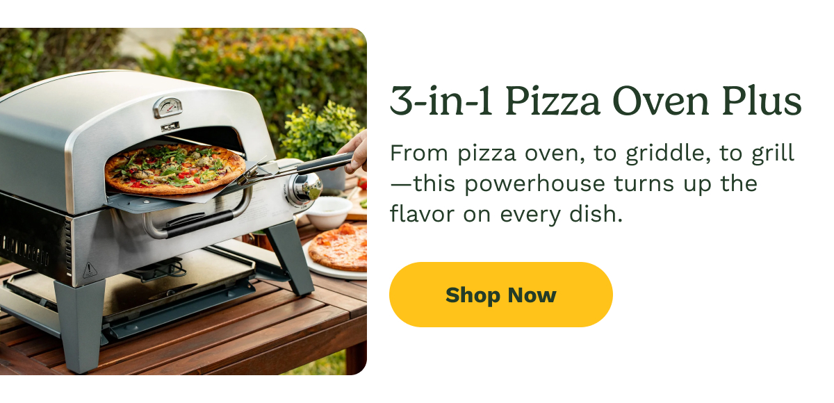 3-in-1 Pizza Oven